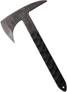 Stroup Knives Spike Tomahawk Black 1095HC Steel Fixed Blade
