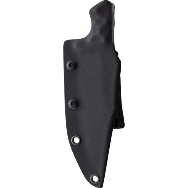 Stroup Knives TU1 Fixed Blade Black G10 1095HC Steel