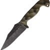 Stroup Knives TU1 Fixed Blade 1095HC OD Green G10 USA