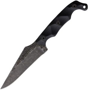 Stroup Knives TU2 Fixed Blade 1095HC Steel Black G10 USA