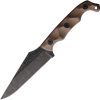 Stroup Knives TU2 Fixed Blade 1095HC Steel FDE G10