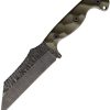 Stroup Knives TU3 Fixed Blade OD Green 1095HC Steel USA