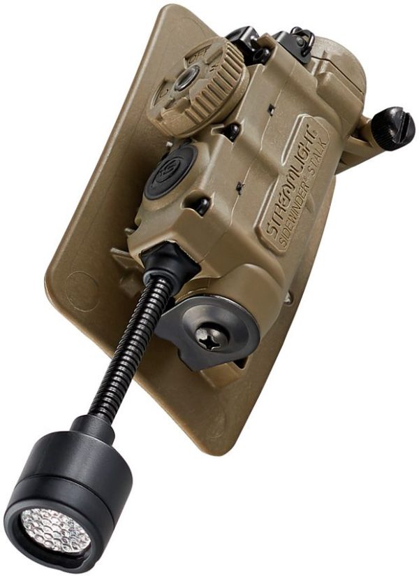Streamlight Sidewinder Stalk Coyote Tactical Light IR Helmet Mount