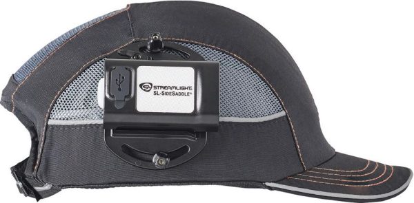Streamlight SL-SideSaddle USB Hat Light Rechargeable Black