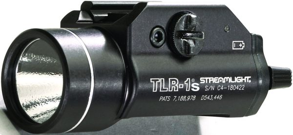 Streamlight TLR-1s Tactical Rail Mount Light 160 Lumens Black