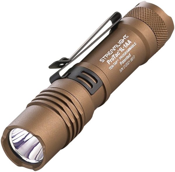 Streamlight ProTac 1L Coyote Tactical Flashlight 350 Lumens