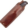 Straight Line Buster Fixed Blade M390 Stainless Brown Micarta
