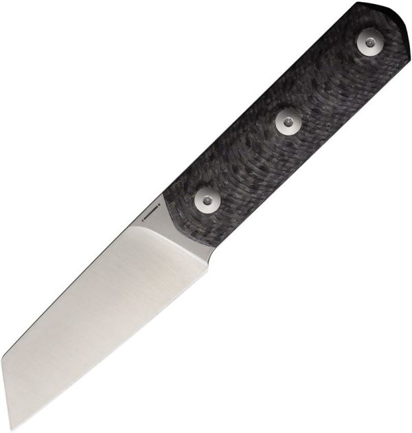 Straight Line Erny Fixed Blade M390 Carbon Fiber Knife