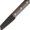 Straight Line Erny Fixed Blade M390 Bronze Titanium EDC Knife