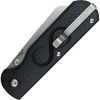 Straight Line Rox Button Lock Black G10 Folding Knife M390