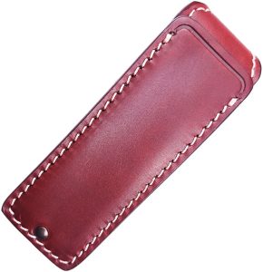 Straight Line Smart Mag Sheath Brown Leather Fixed Blade