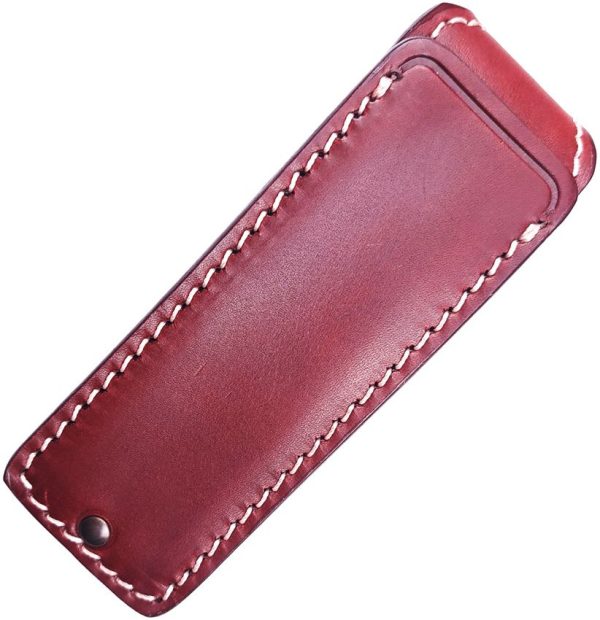 Straight Line Smart Mag Sheath Brown Leather Fixed Blade