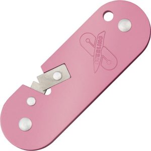 Sterling Compact Knife Sharpener - Pink Aluminum