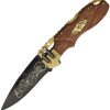 S-TEC Steampunk Spine Lock Assisted - Brown Wood