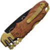 S-TEC Steampunk Spine Lock Assisted - Brown Wood