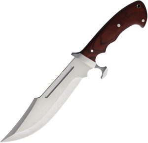 STT221666.jpg S-TEC Bowie 8 inches 440 Stainless Pakkawood Full Tang