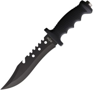 S-TEC Fixed Blade - Sawback Stainless 7.5 inches
