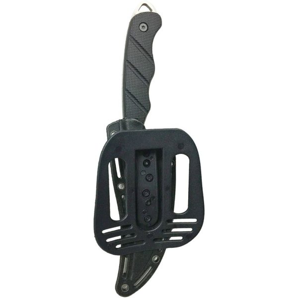 S-TEC Fixed Blade - Satin Stainless G10 Handle