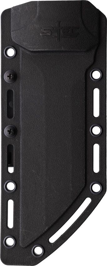 S-TEC Fixed Blade Black Stonewash Wharncliffe