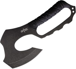 STT25149BK.jpg S-TEC Axe Black Stonewash Stainless Head