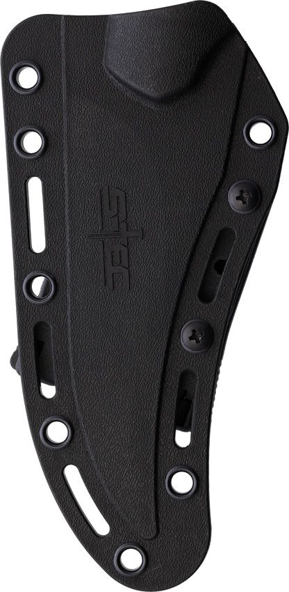 S-TEC Fixed Blade Black Upswept Skinning