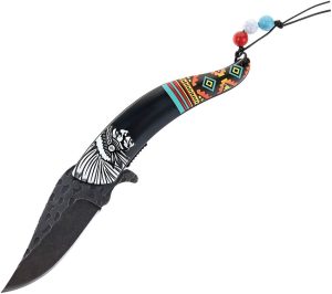 STT27026BK.jpg S-TEC Chief Linerlock A/O Black Stonewash