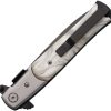 Stiletto Style Linerlock Pearl