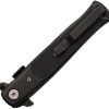 S-TEC Stiletto Style Linerlock - Black G10 Compact