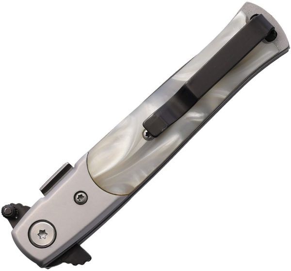 Stiletto Style Linerlock White