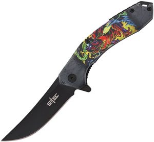 S-TEC Knight Linerlock A/O - Dragon Artwork