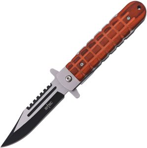 S-TEC Linerlock A/O Sawback - Brown Wood