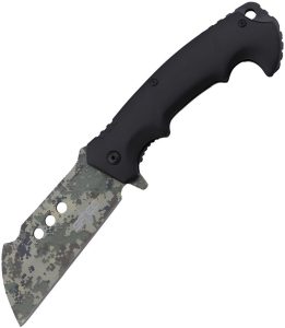 S-TEC Cleaver Linerlock A/O - Camo Blade