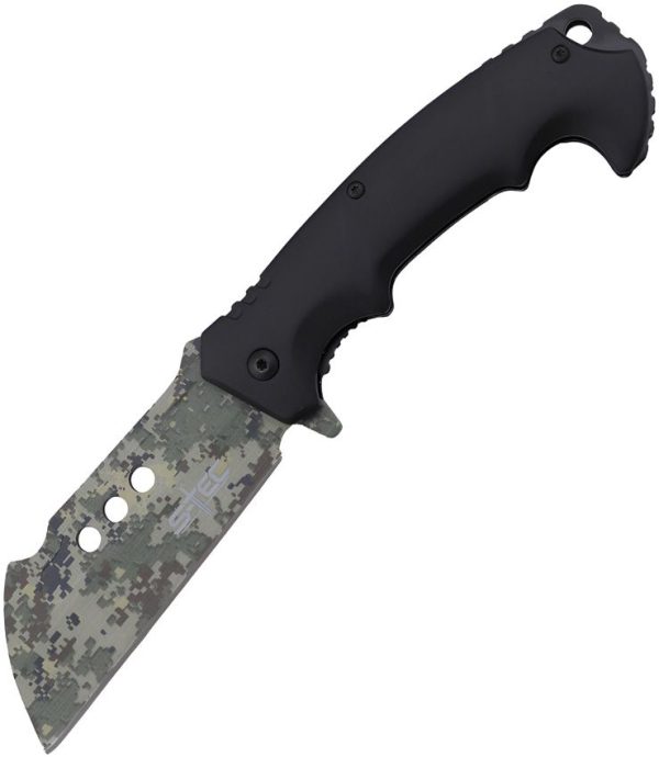 STT271283.jpg S-TEC Cleaver Linerlock A/O - Camo Blade