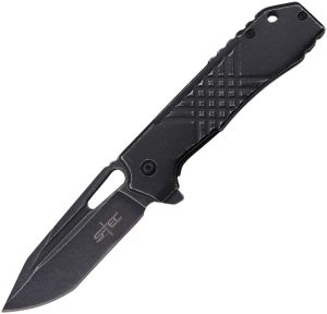 S-TEC Linerlock A/O Stonewash - Black
