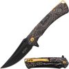 S-TEC Framelock A/O Black Assisted Folding Knife