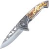 S-TEC Wildlife Framelock A/O Deer - Assisted Opening