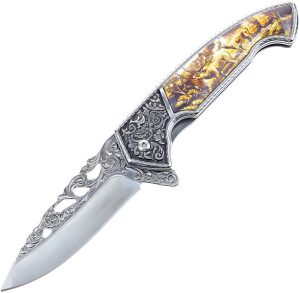 S-TEC Wildlife Framelock A/O Deer - Assisted Opening