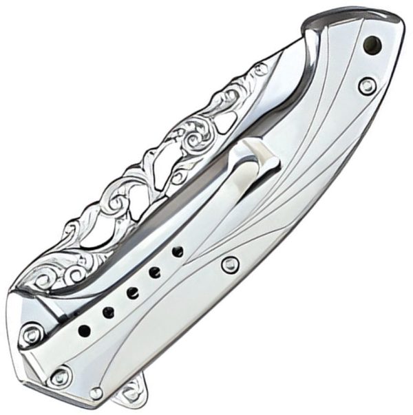 S-TEC Wildlife Framelock A/O Wolf - Assisted Opening