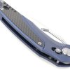 Defcon Recon Axis Lock Blue Folding Knife M390 Titanium