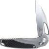 Defcon Recon Axis Lock Gray M390 Folding Knife Titanium