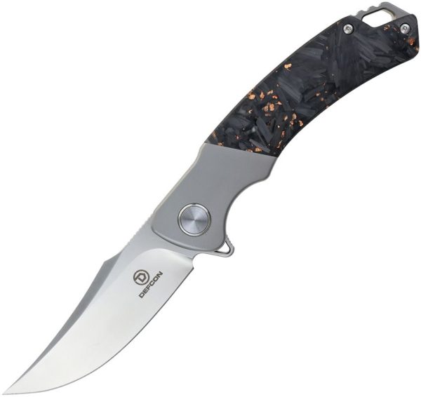 Defcon Condor Framelock M390 Copper Foil Folding Knife