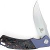 Defcon Condor Framelock Knife - Blue Titanium M390