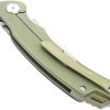 Defcon Condor Framelock Knife - Green Titanium M390