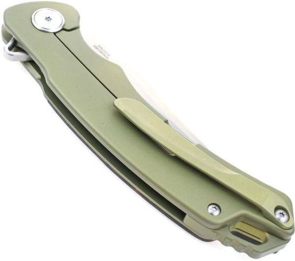 Defcon Condor Framelock Knife - Green Titanium M390