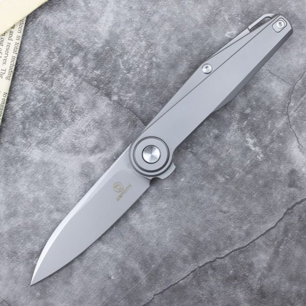 Defcon Fulcrum Leverage Lock Folding Knife M390 Titanium