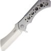 S-TEC Framelock Cleaver - Bead Blast 440