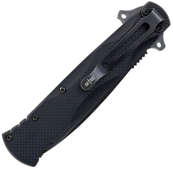 STTS017_add_01.jpg S-TEC Cross Linerlock A/O Black Spear Point