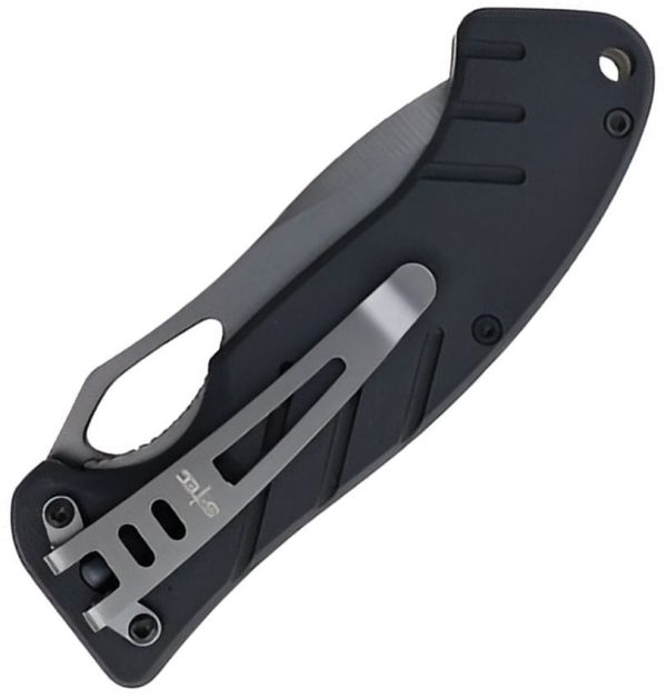 STTS018_add_01.jpg S-TEC Linerlock A/O Black Drop Point