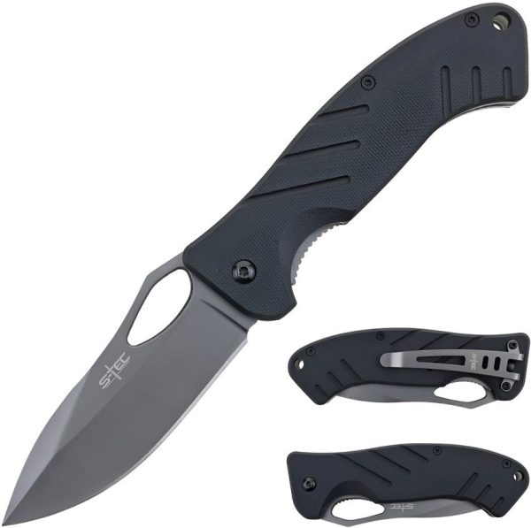 STTS018_add_02.jpg S-TEC Linerlock A/O Black Drop Point