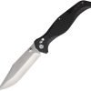 S-TEC Axis Lock Black Clip Point 5 inch